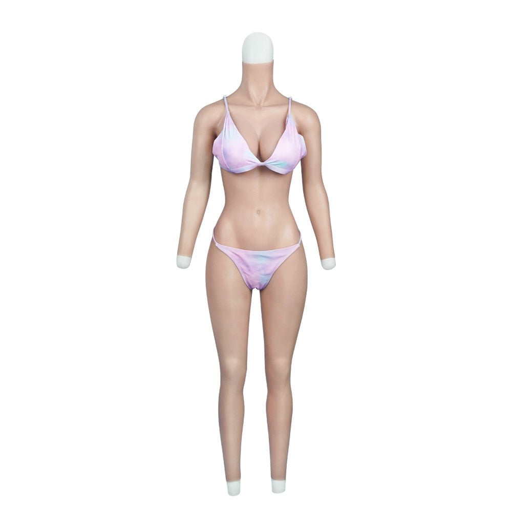 C Cup Silicone Breast Forms Suit With Arms – The Drag Queen Store