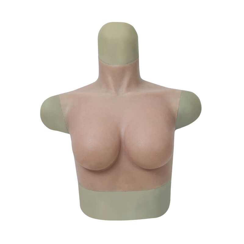 Roanyer Unique Big X Cup Silicone Breast Form Fake Boob For