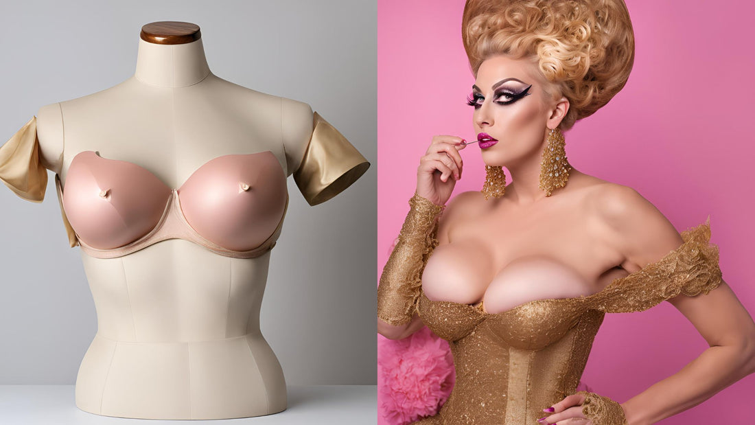 Silicone vs Foam Breast Forms: Which is Best for Drag Queens?