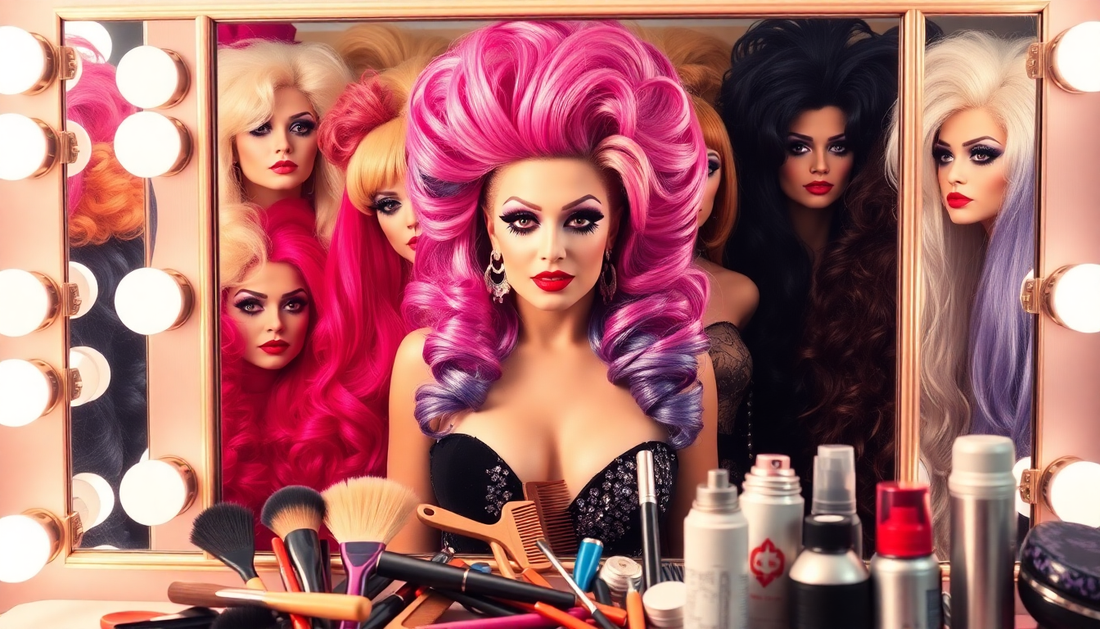 Top 5 Wig Styling Tips and Techniques for Drag Queens