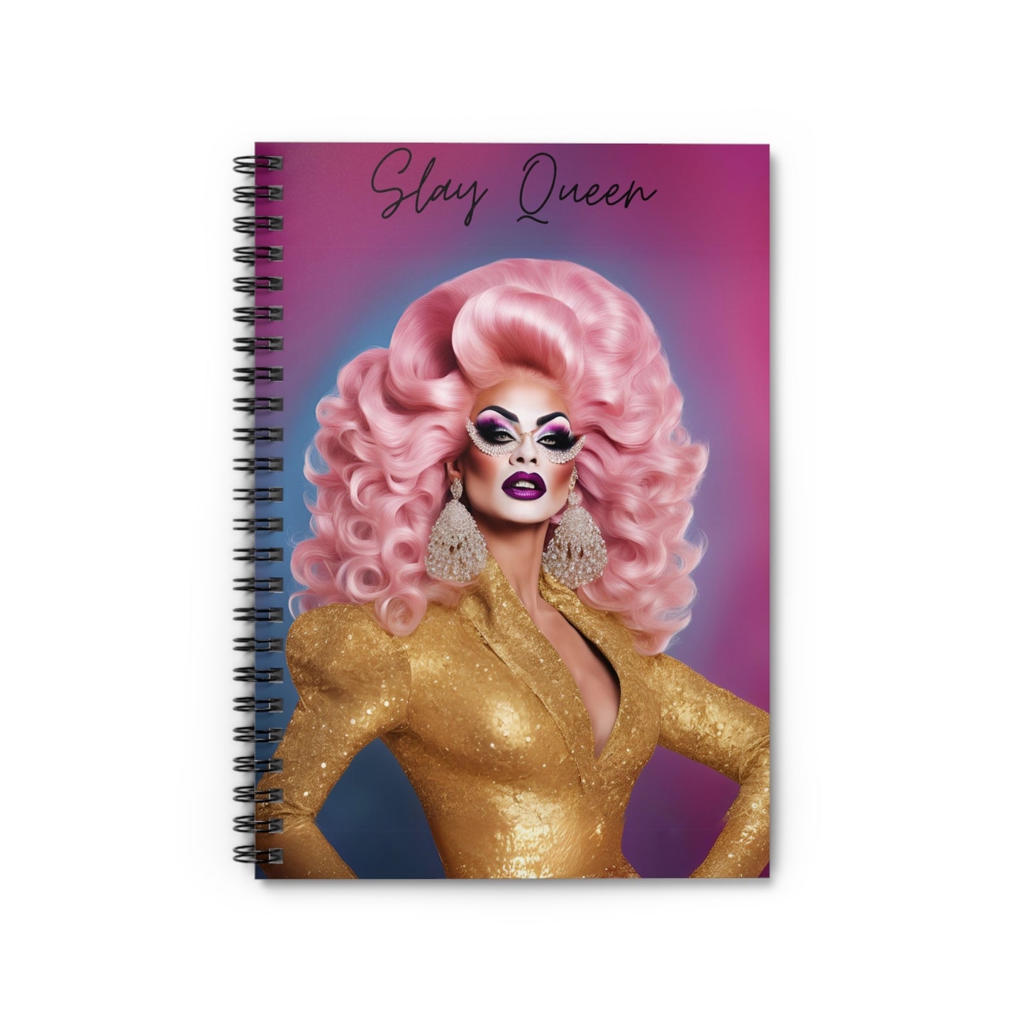 Drag Queen Spiral Notebook - Ruled Line