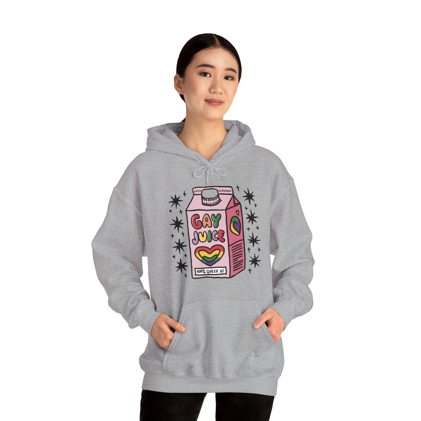 Gay Juice Pride Hooded Sweatshirt