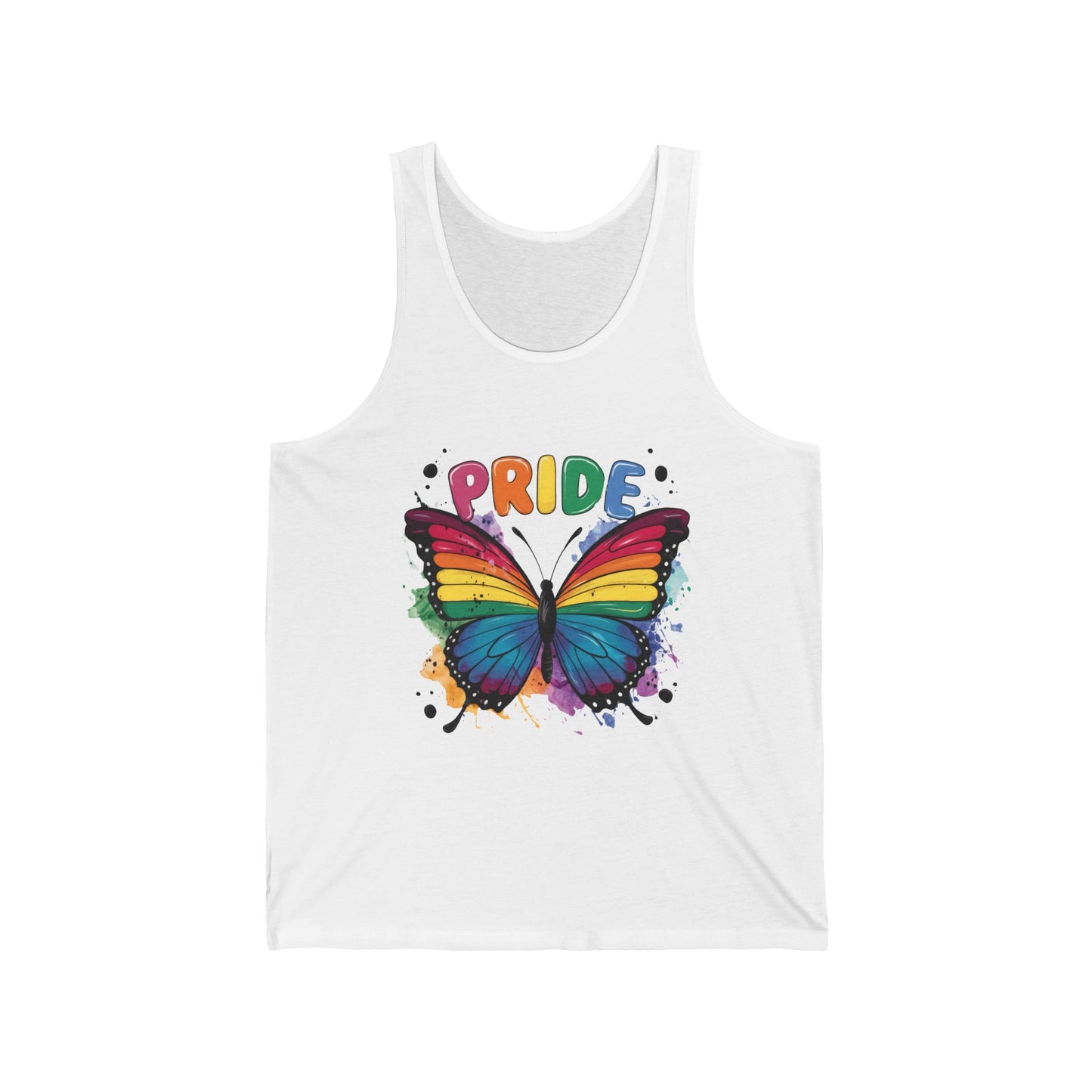 Butterfly Gay Pride Tank Top