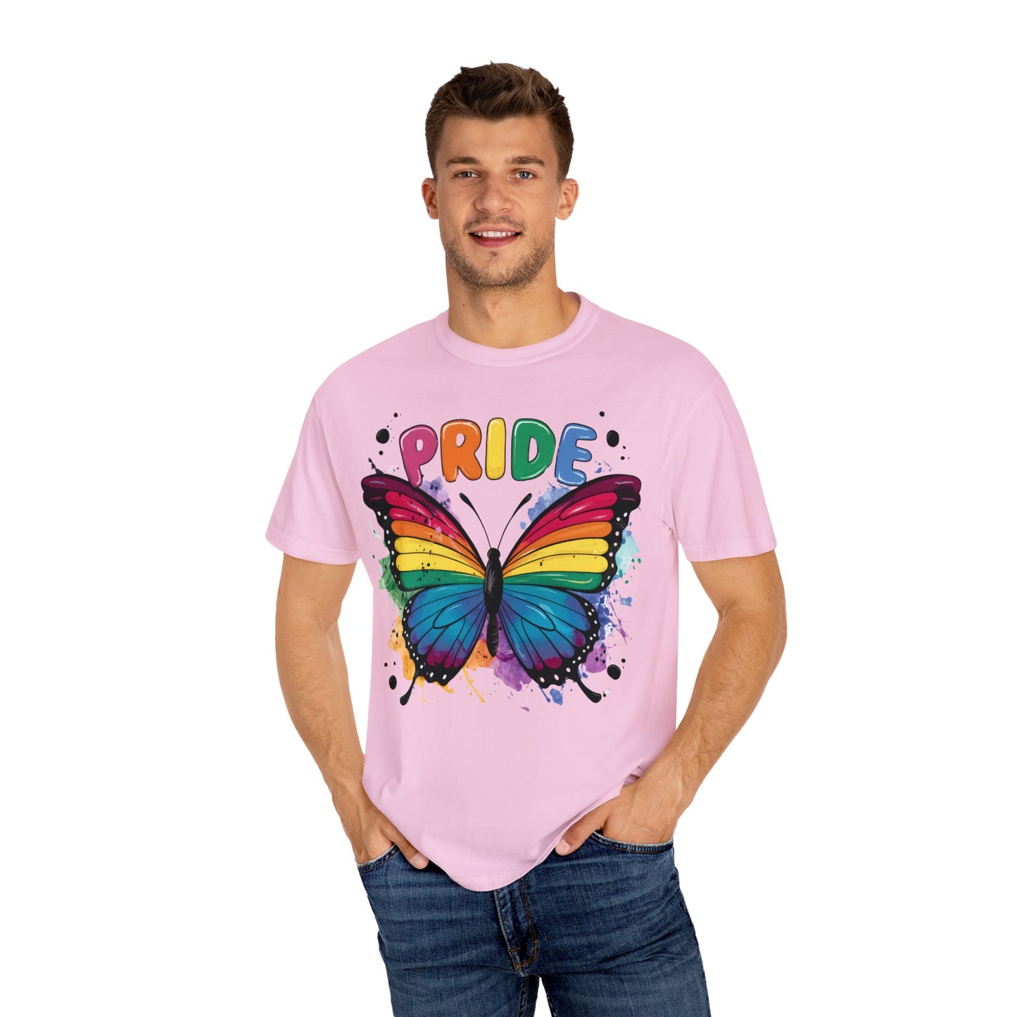 Gay Pride Butterfly T-shirt