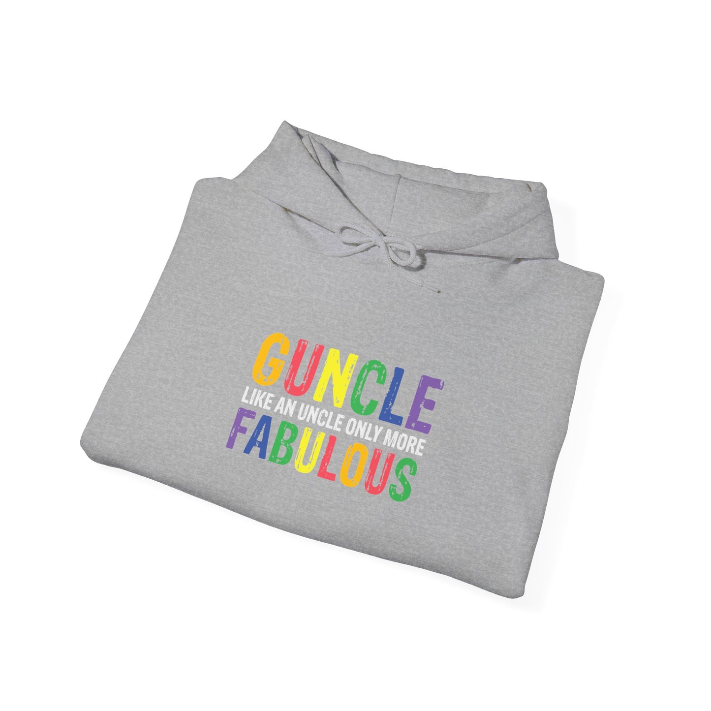 Gay Uncle Pride Hooded Sweatshirt