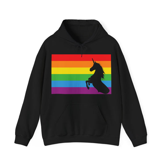 Pansexual Flag Unicorn Pan Pride LGBT Hoodie