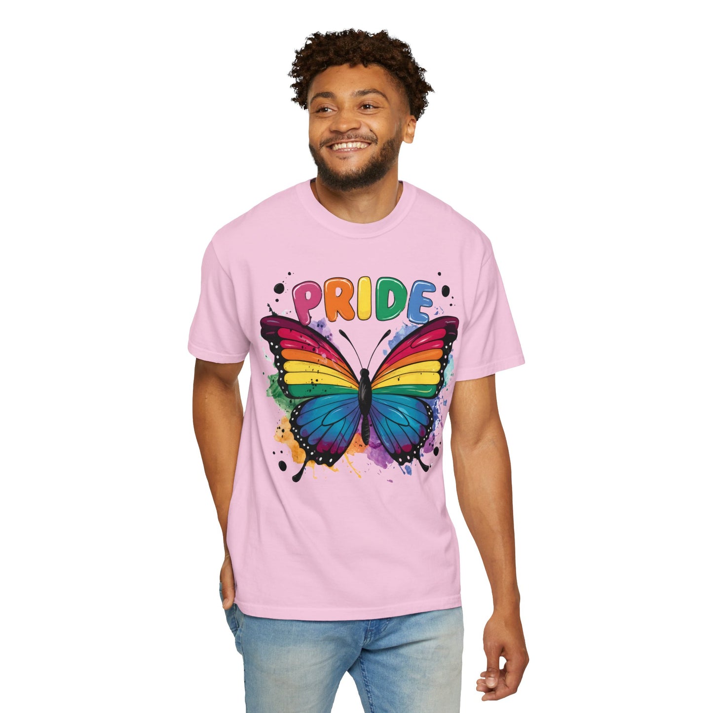 Gay Pride Butterfly T-shirt