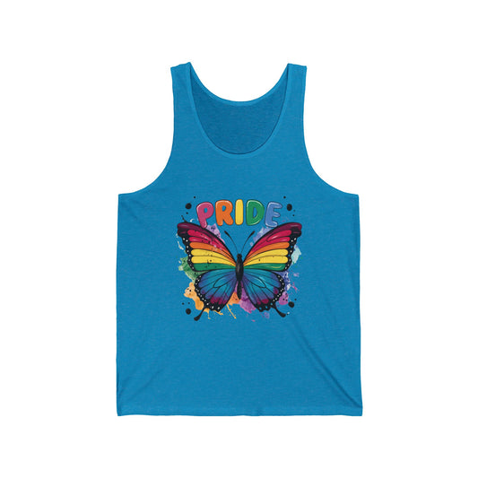 Butterfly Gay Pride Tank Top