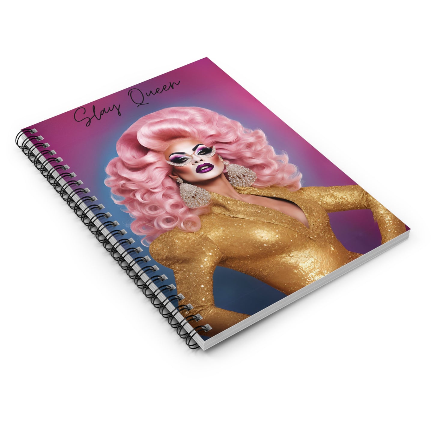 Drag Queen Spiral Notebook - Ruled Line