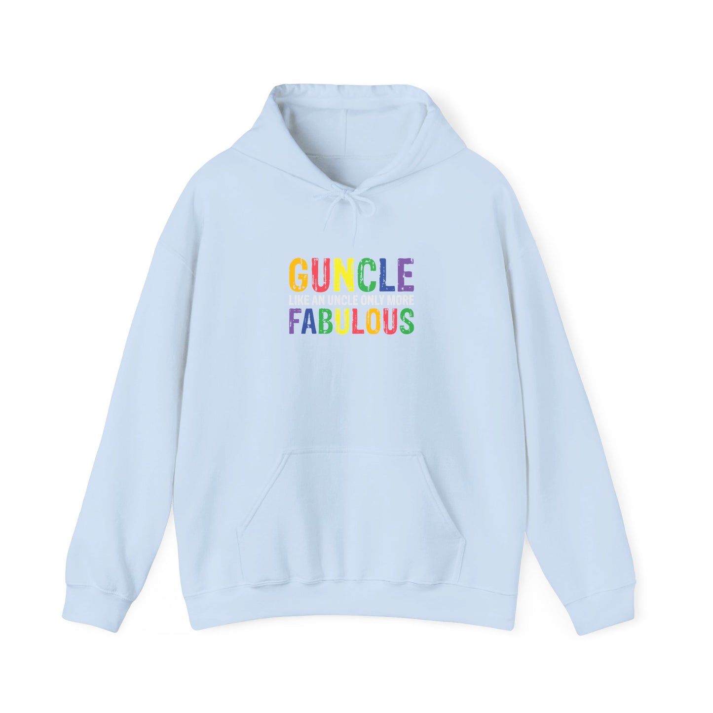 Gay Uncle Pride Hooded Sweatshirt