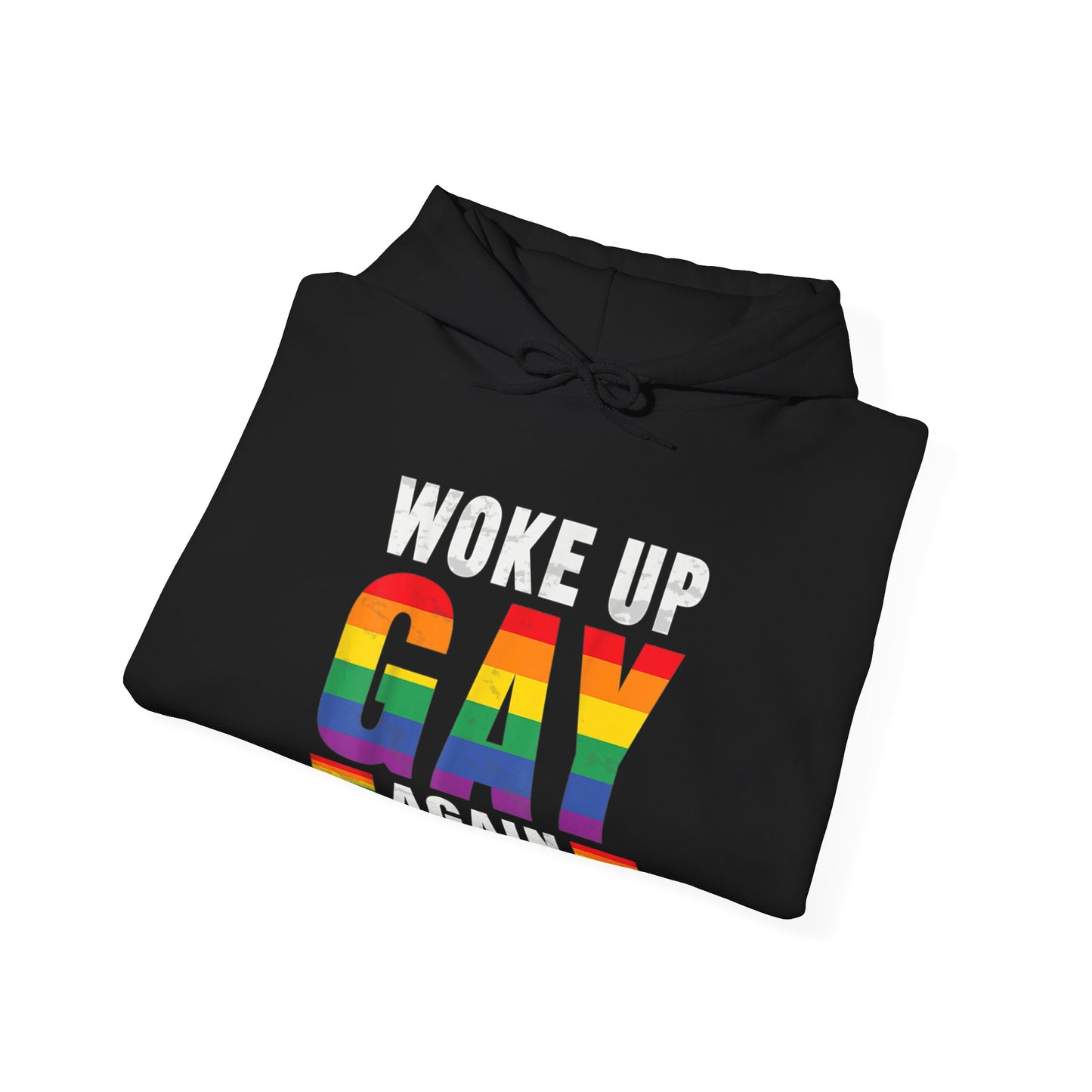 Woke Up Gay Again Hooded Sweatshirt