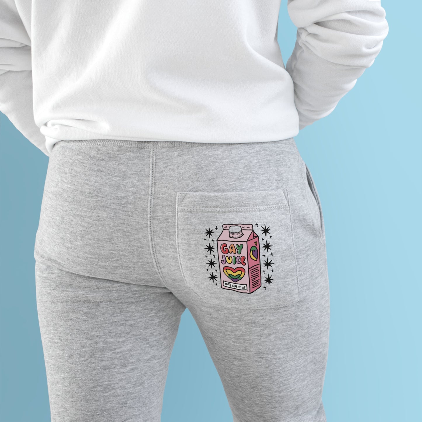 Gay Juice Pride Pocket Fleece Joggers