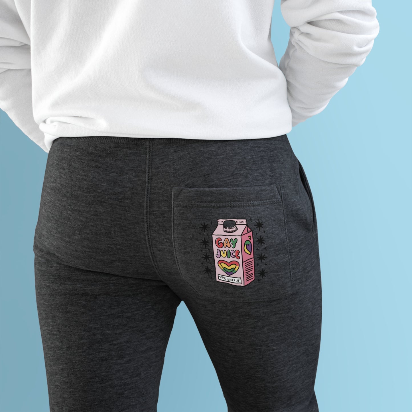 Gay Juice Pride Pocket Fleece Joggers