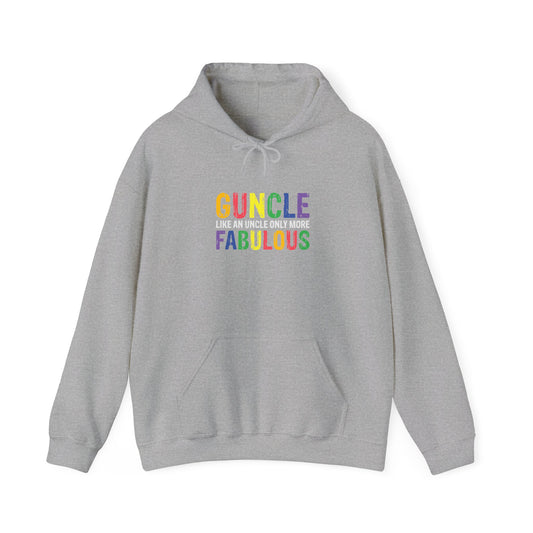 Gay Uncle Pride Hooded Sweatshirt