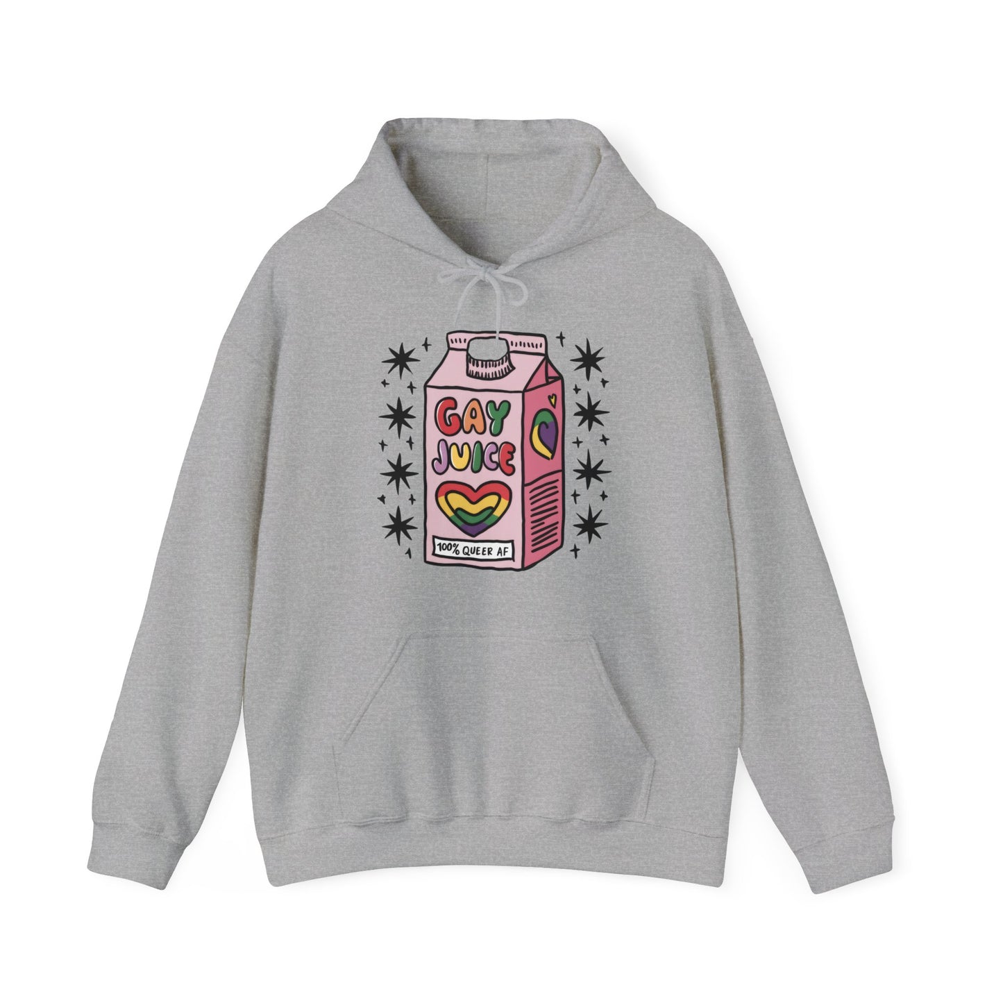 Gay Juice Pride Hooded Sweatshirt