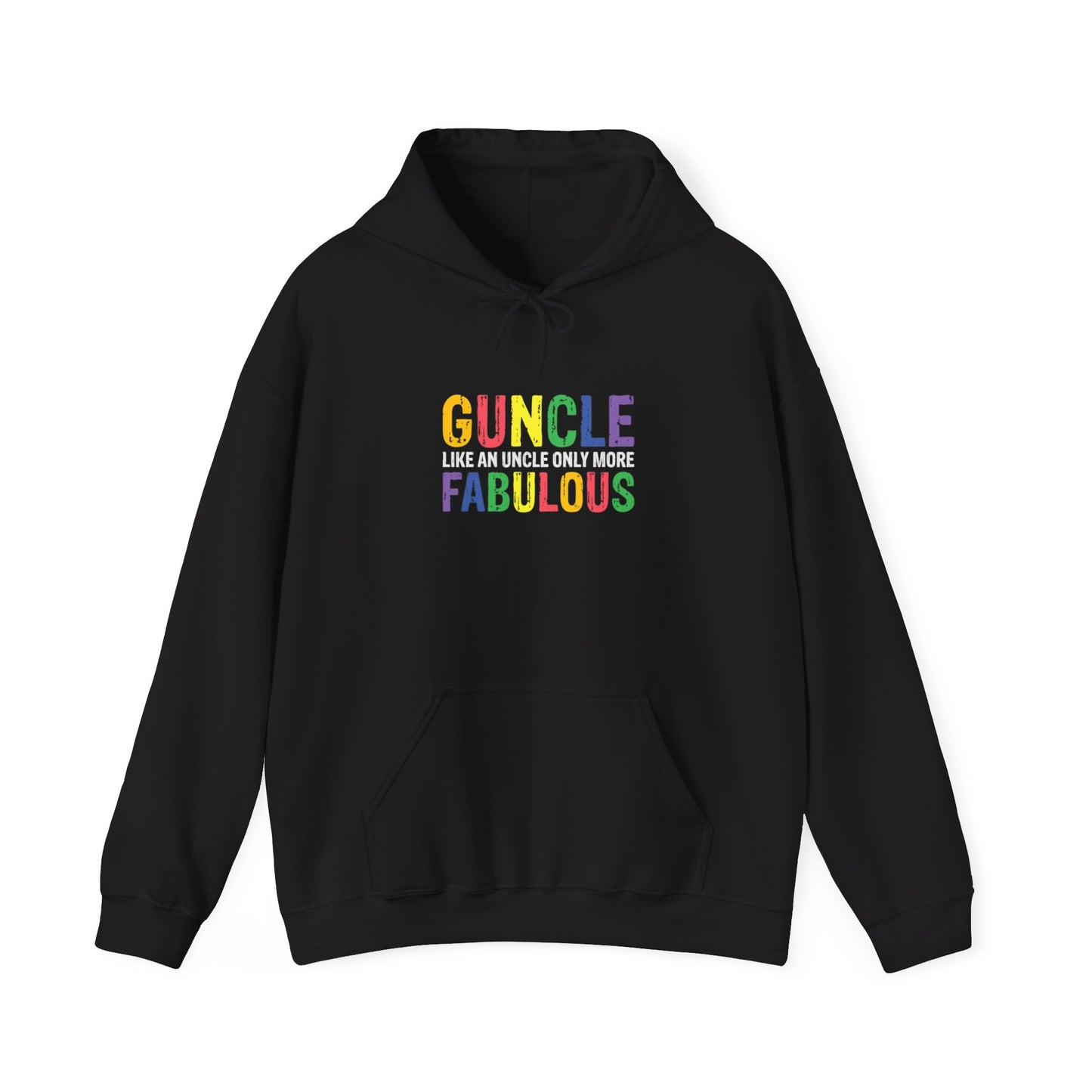 Gay Uncle Pride Hooded Sweatshirt