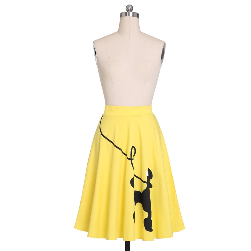 Fabulously Retro Poodle Skirt, Dah-ling!