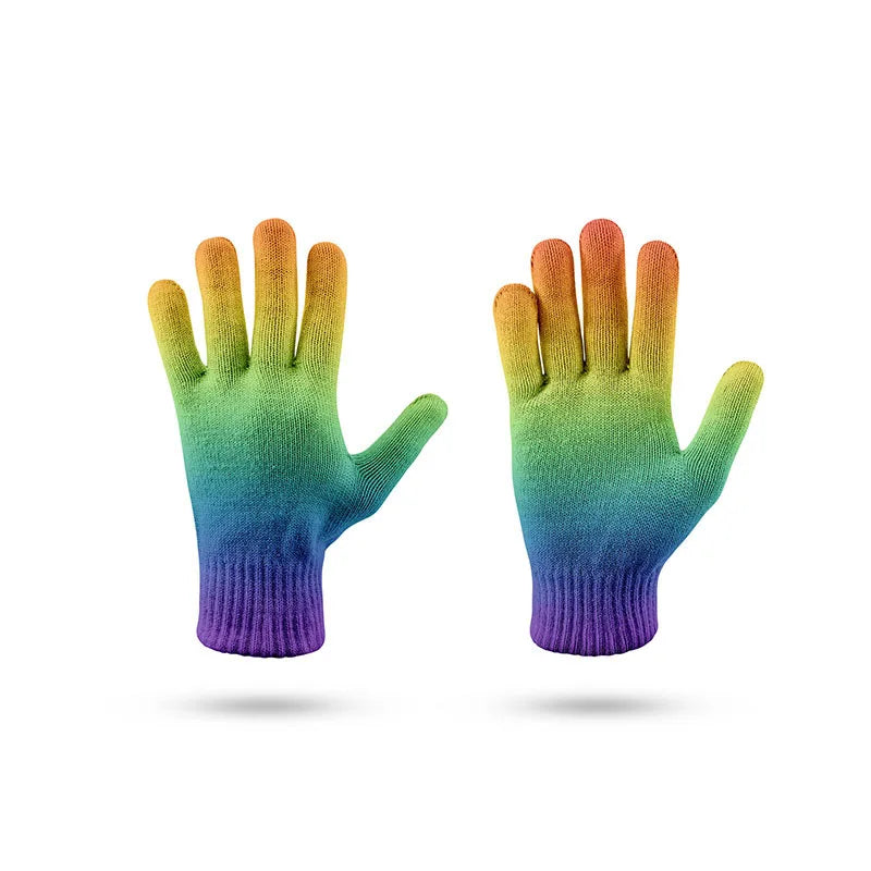 Drag Queen Pride Rainbow Gloves