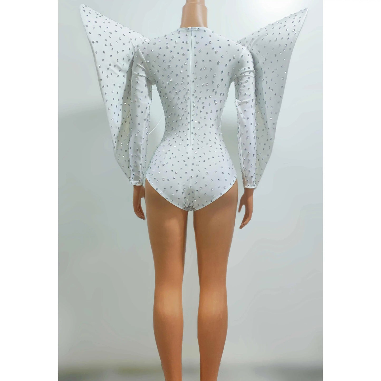 Exaggerated Shoulder Drag Bodysuit