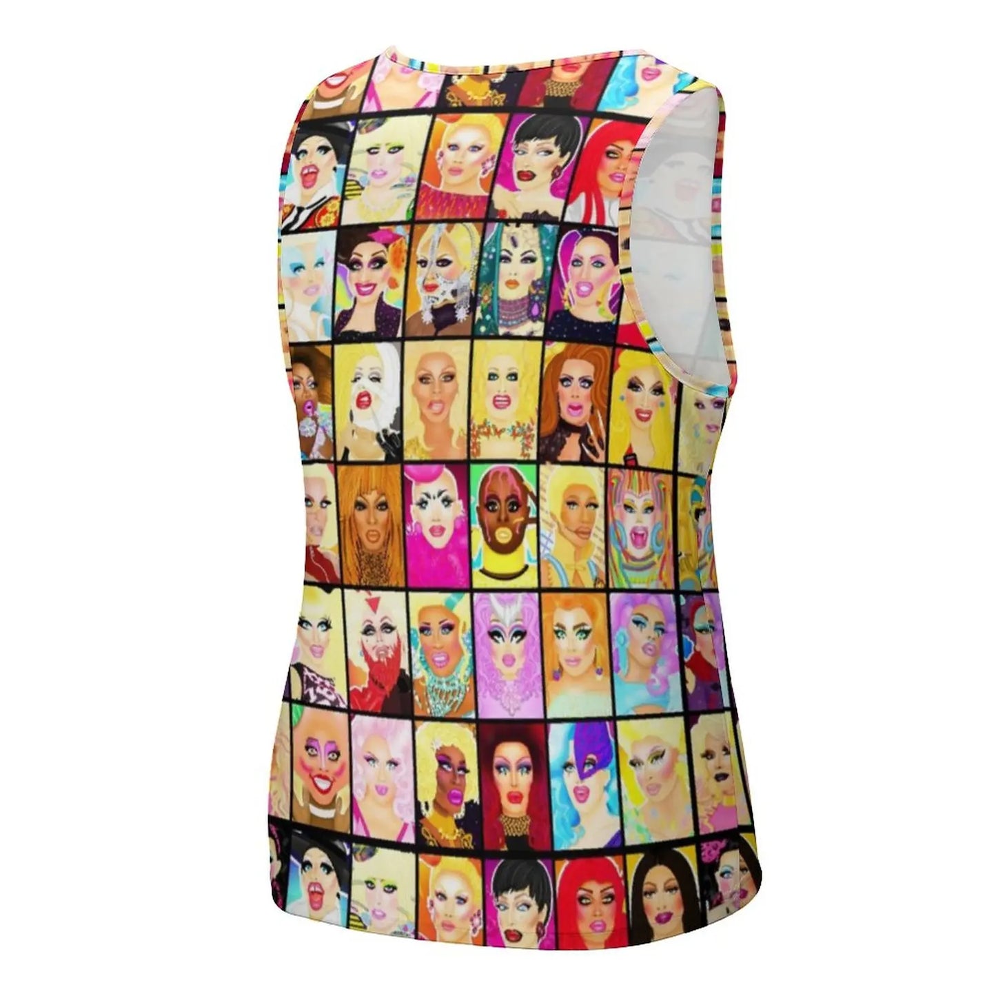 Life Is A Drag Queen Collage Tank Top