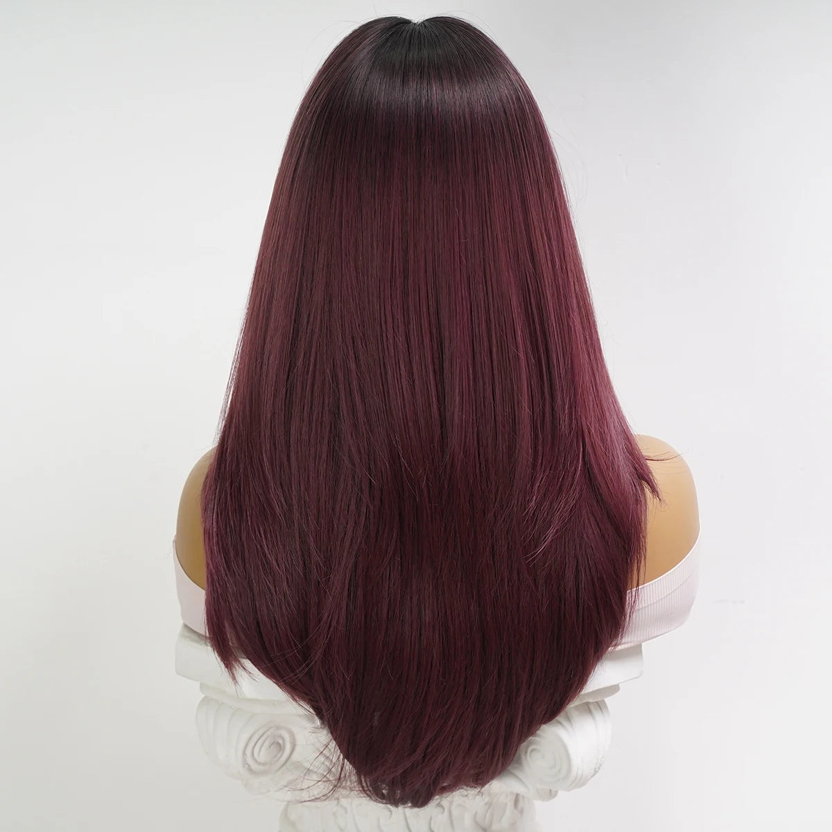 Red Gradient Drag Queen Wig