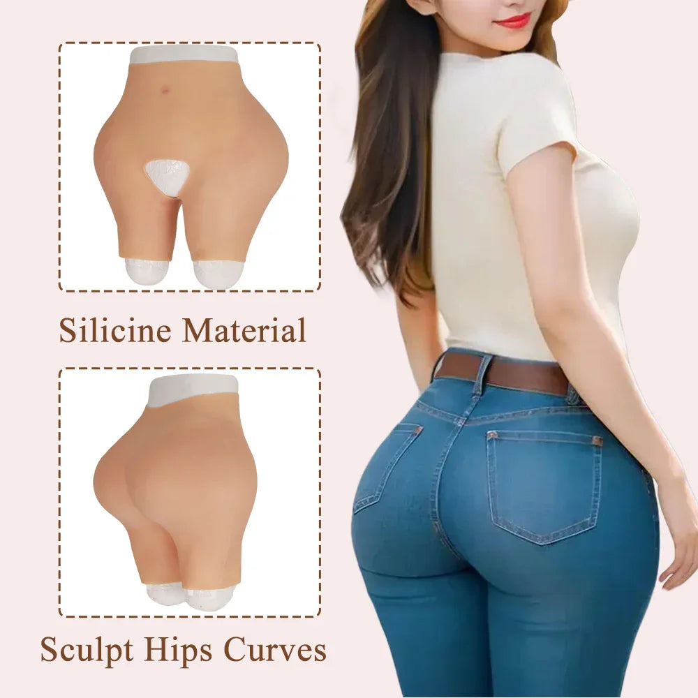 Realistic Silicone Hip and Butt Enhancer for Crossdressers and Drag Queens