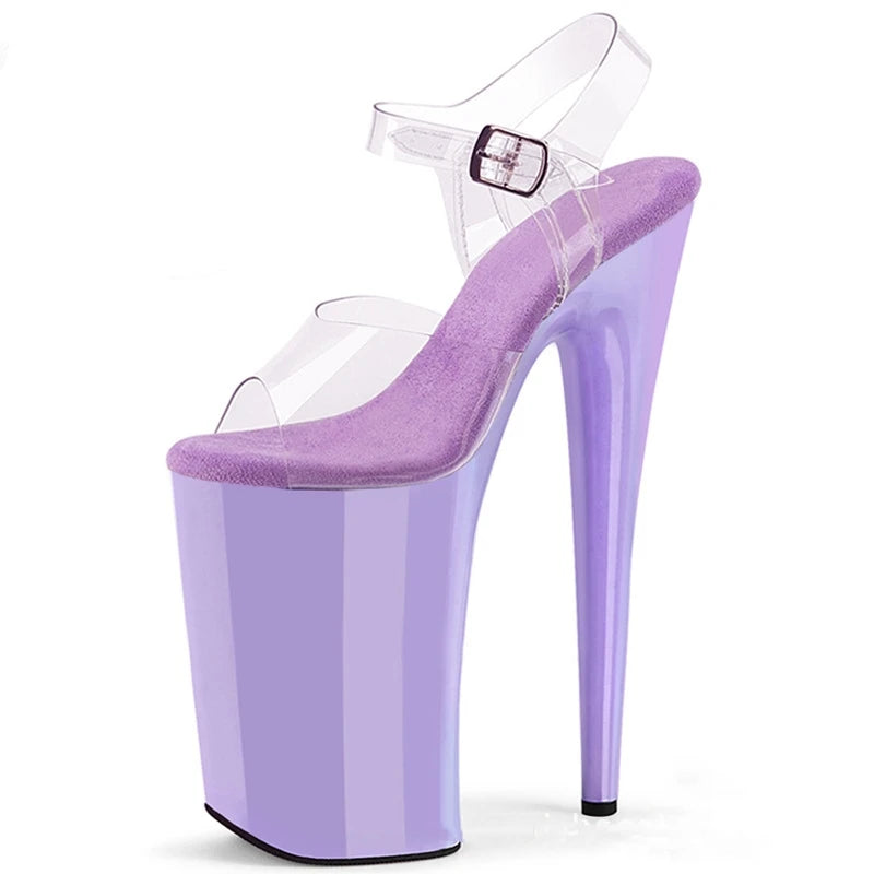 Ultra High 23CM Platform Sandals - 9-Inch Glam Heels for Drag Queens