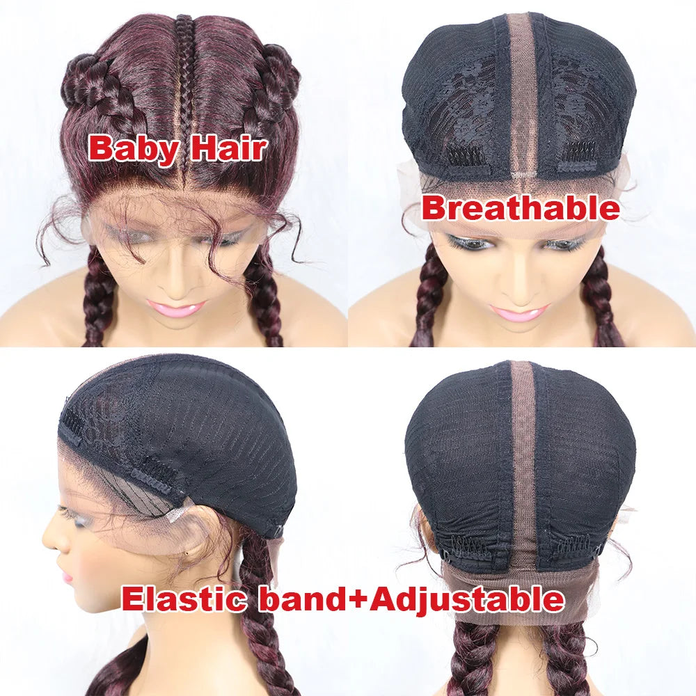 Drag Queen Braided Wig