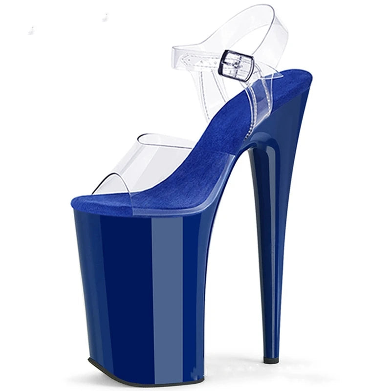 Ultra High 23CM Platform Sandals - 9-Inch Glam Heels for Drag Queens