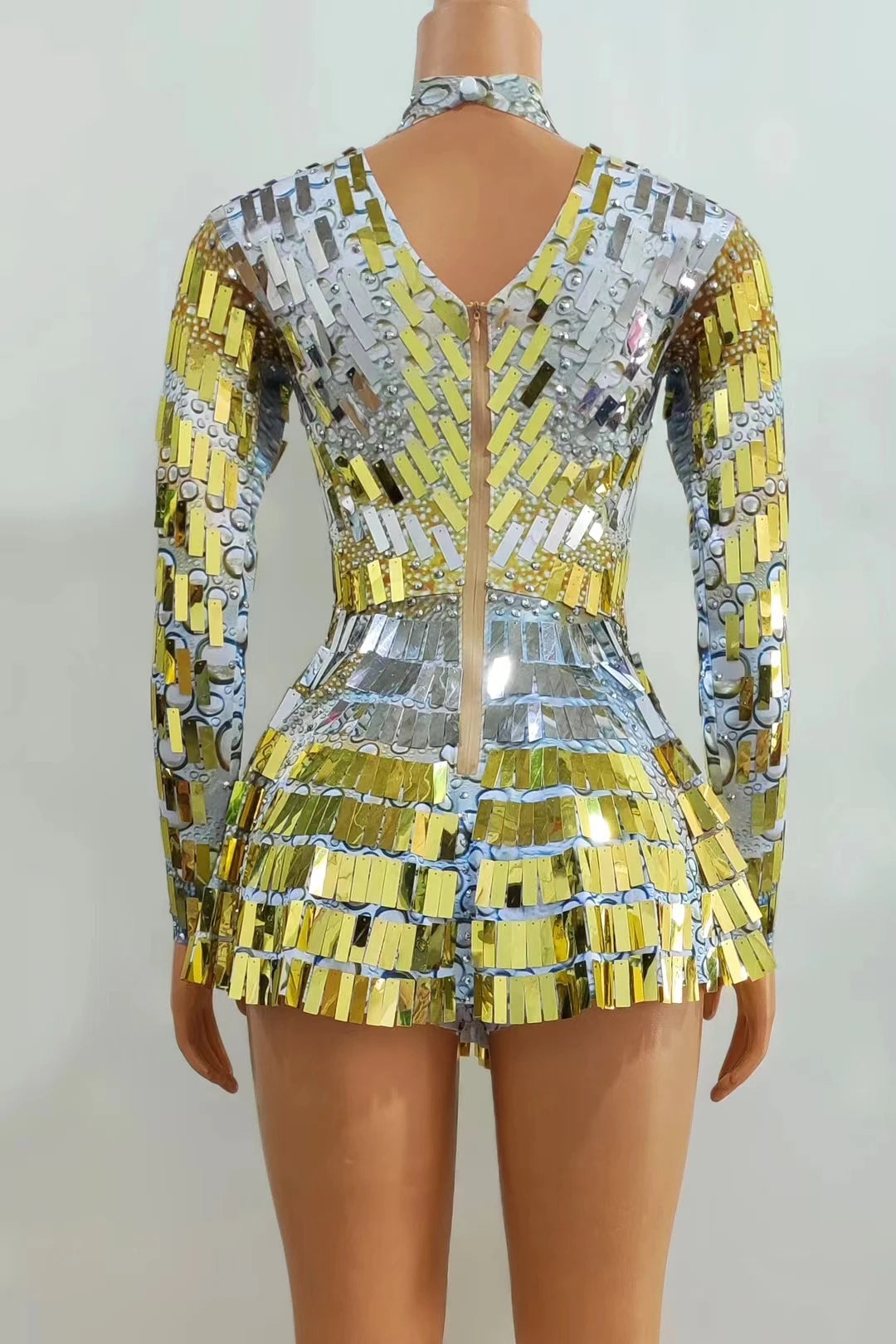 Dragfabulous Shiny Short Stage Dress