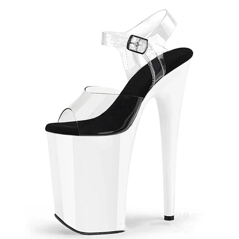 Ultra High 23CM Platform Sandals - 9-Inch Glam Heels for Drag Queens