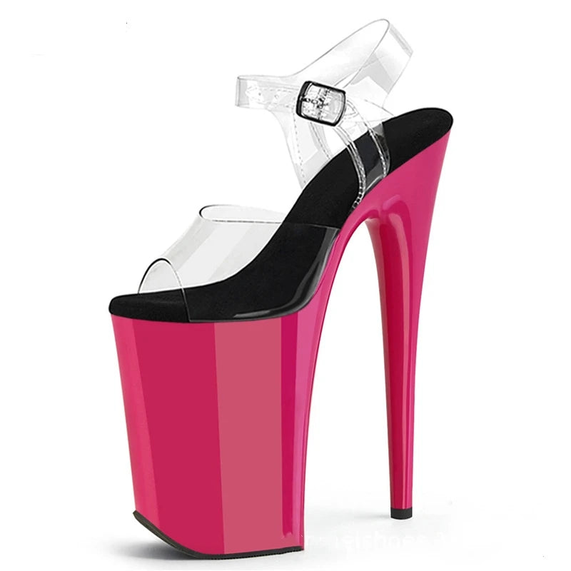 Ultra High 23CM Platform Sandals - 9-Inch Glam Heels for Drag Queens