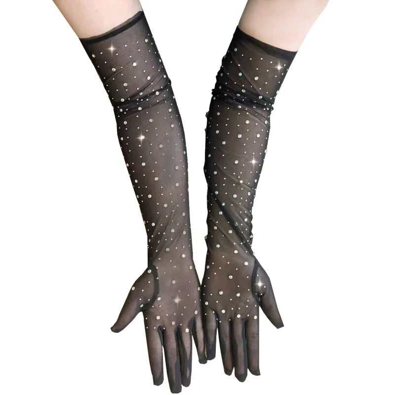 Shining Stars Mesh Gloves