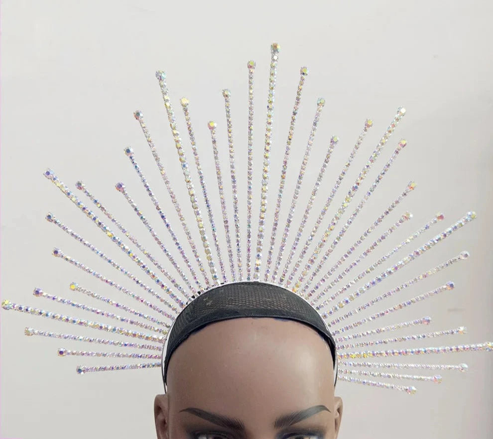 Drag Queen Rhinestone Headpiece