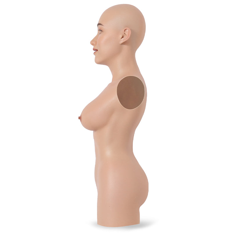 Silicone Breastplate Silicone Breast Forms Half Body Suit Fake