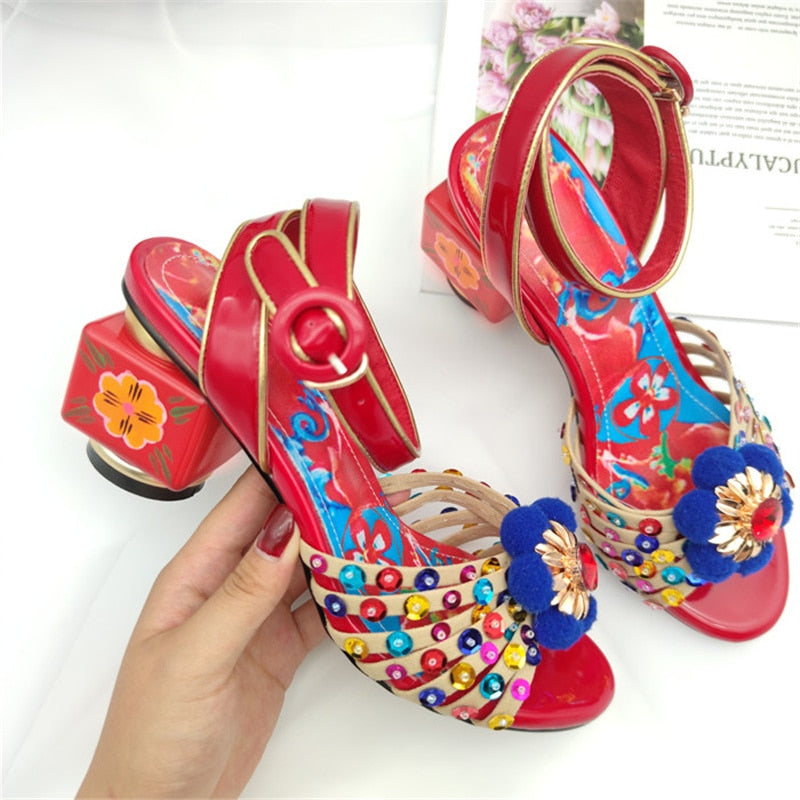 "Flower Power" Sandals