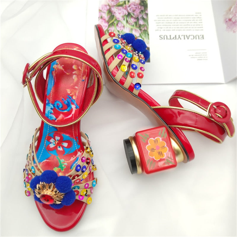 "Flower Power" Sandals