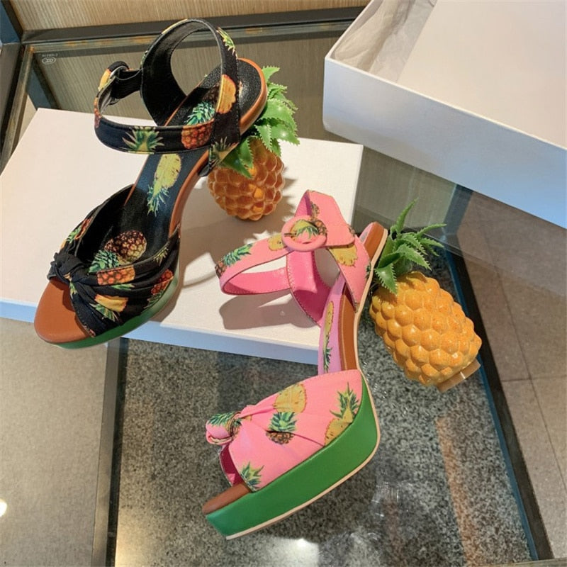 Pineapple High Heels: The Only Shoes You'll Ever Need...Unless You Want More