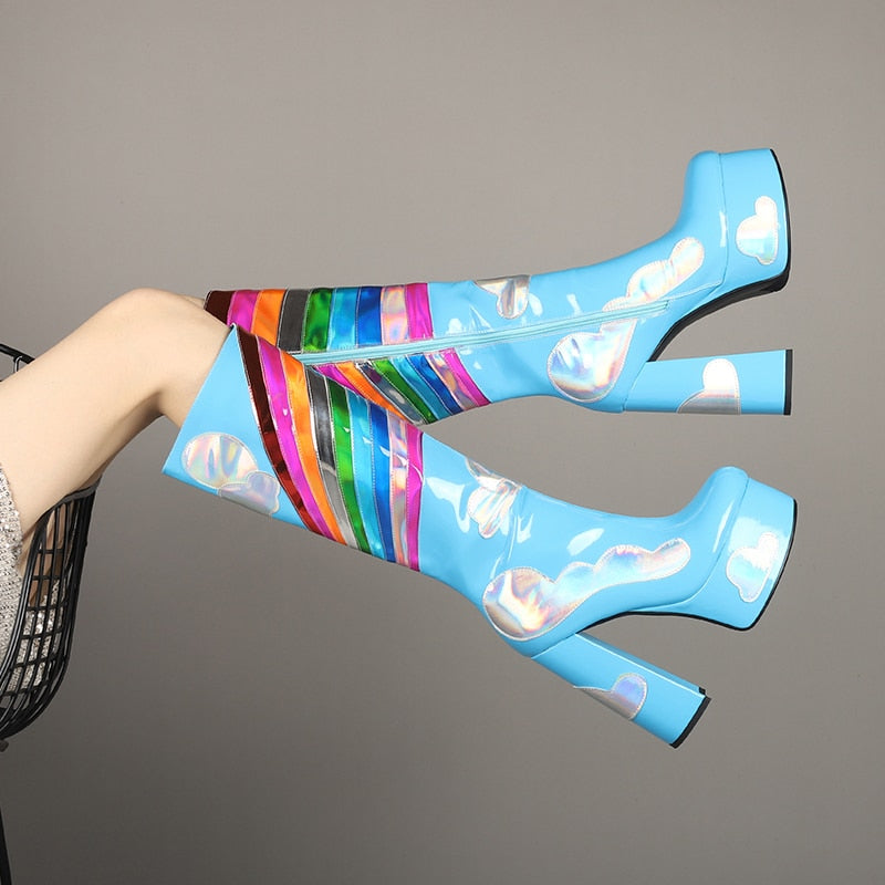 Rainbow on sale gogo boots