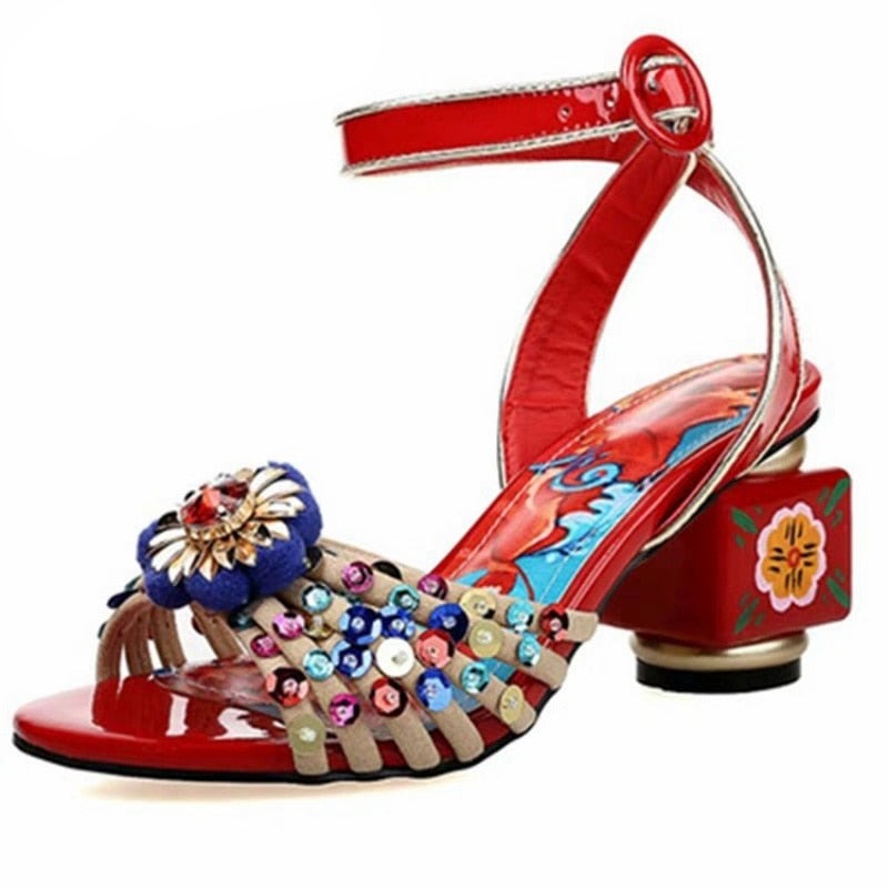 "Flower Power" Sandals