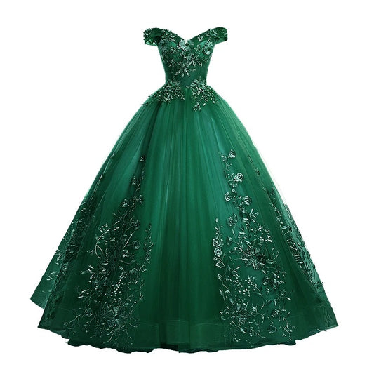 Money Green Drag Queen Gown