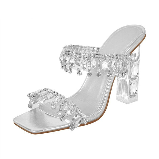 Ice Queen Rhinestone Sandals