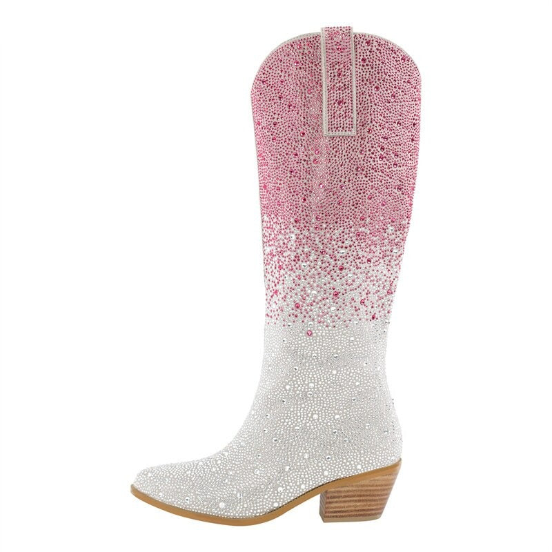 Showstopper Rhinestone Western Boots