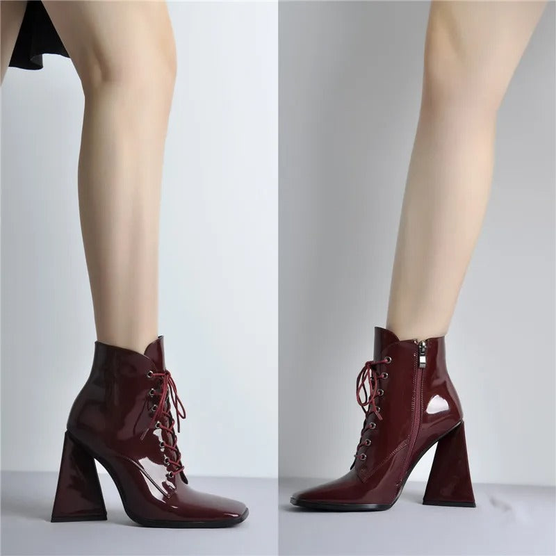 Queen Tina Square Toe Boots