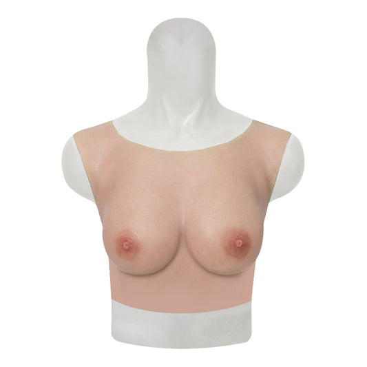 B Cup Breasts Round Collar