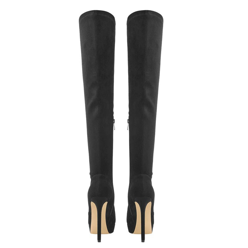 Sofie Moore Platform Knee High Boots