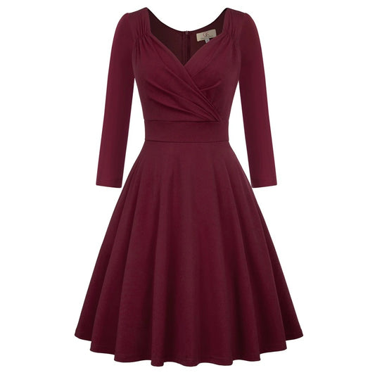 Amie Zonite 3/4 Sleeve Flared Dress