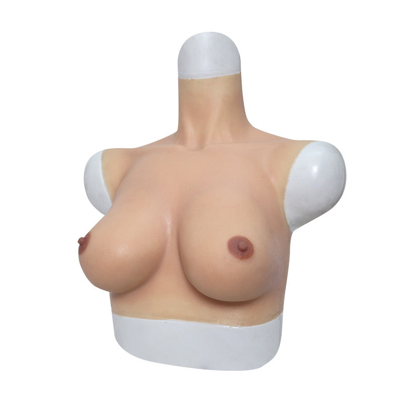 D Cup Breasts East West Shape