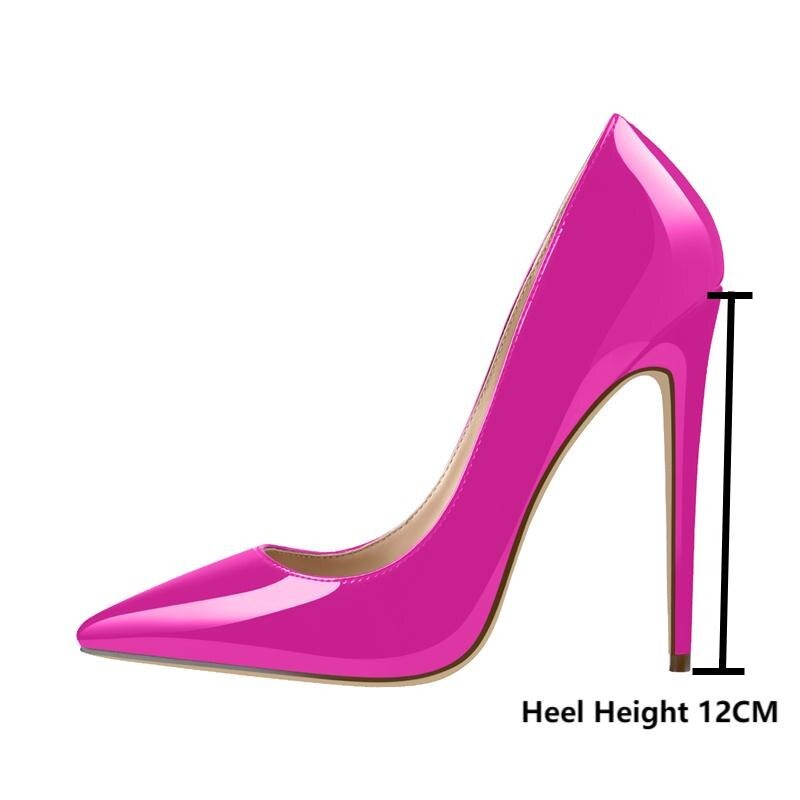 Magenta Mania: Pointed Toe Pumps