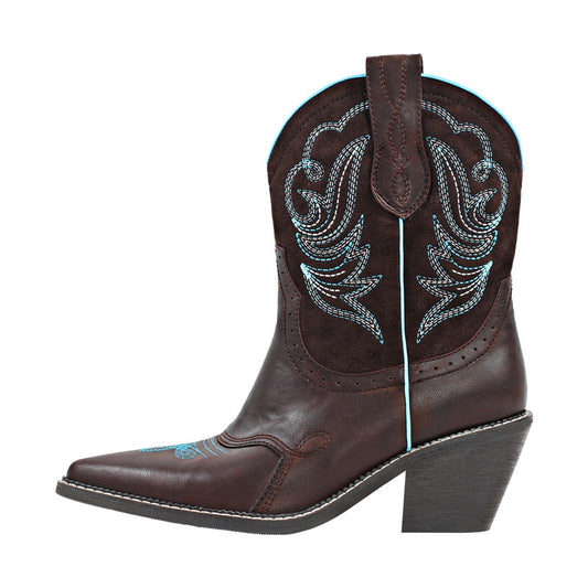 Claire Geeman Western Ankle Boots